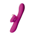 Pleasure Petal Silicone Rabbit Vibrator with Rotating Petals