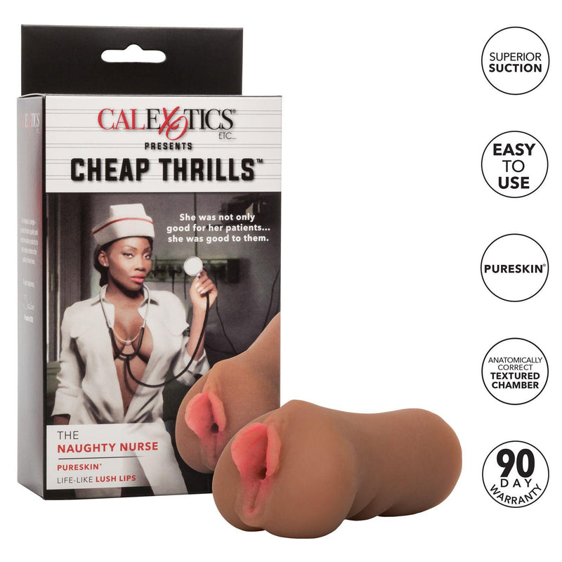 Pocket Pussy Cheap Thrills - the Naughty Nurse | CalExotics - The Dildo Hub