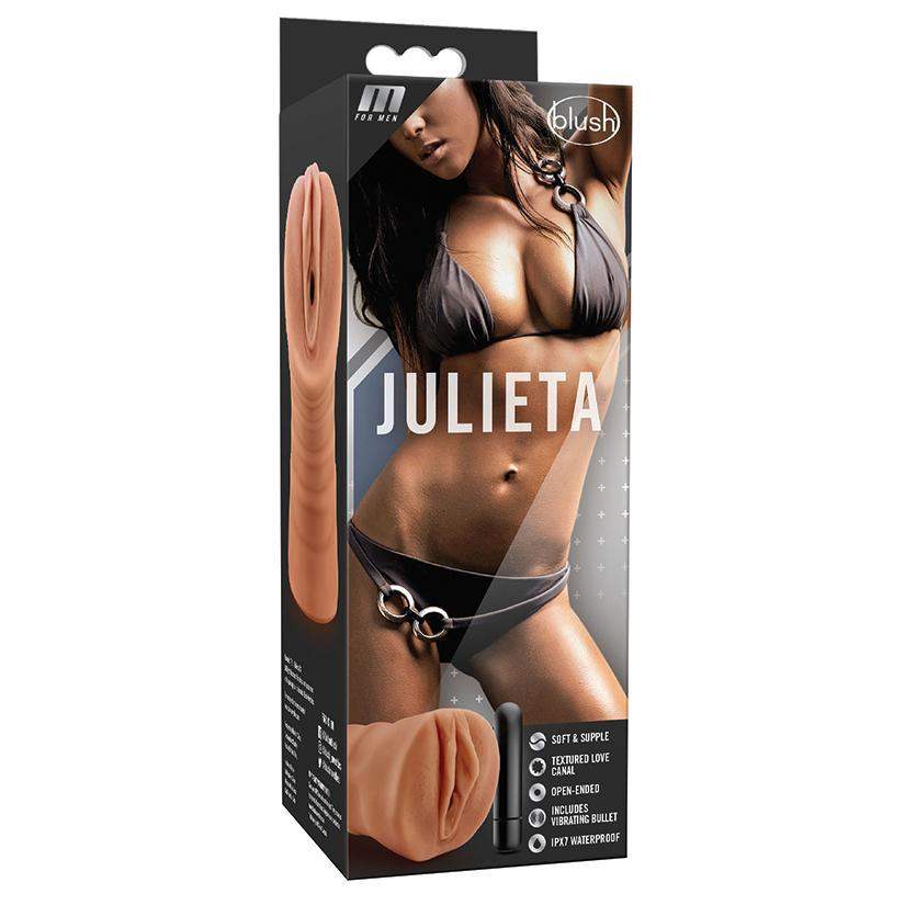 Pocket Pussy Masturbator M for Men Julieta - Mocha | Blush - The Dildo Hub
