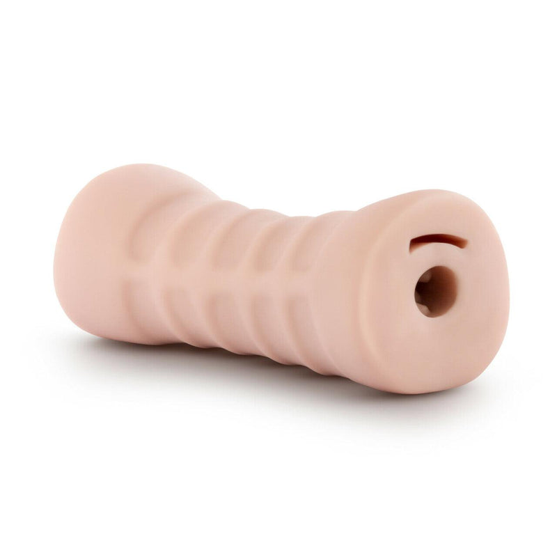 Pocket Pussy Masturbator M for Men - Rain - Vanilla | Blush - The Dildo Hub