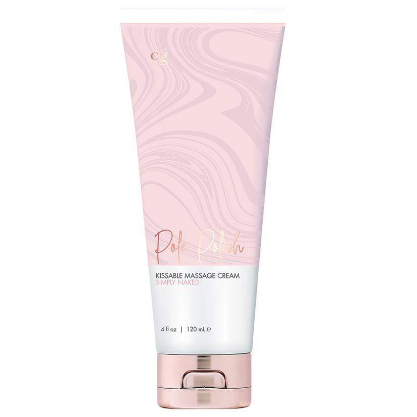 Pole Polish Kissable Massage Cream Simply Naked 4 Fl Oz. - The Dildo Hub