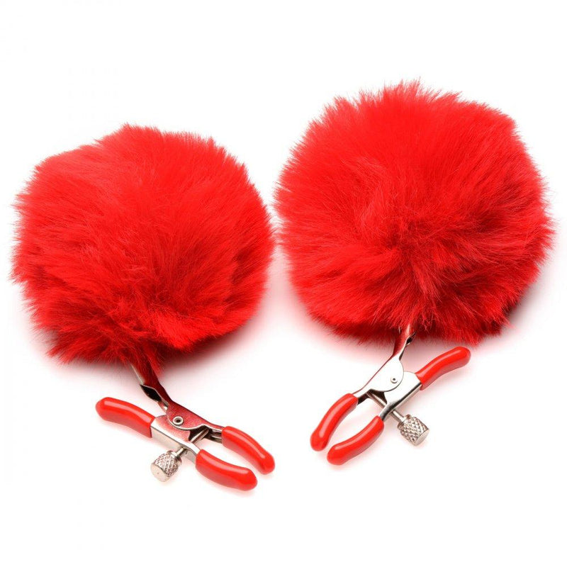 Pom Pom Nipple Clamps - The Dildo Hub