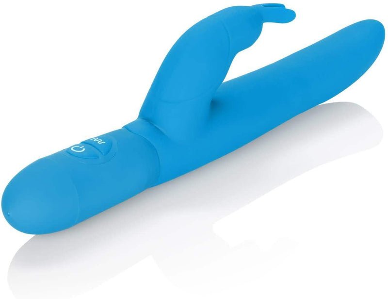 Posh 10-Function Silicone Bounding Bunny - Blue - The Dildo Hub