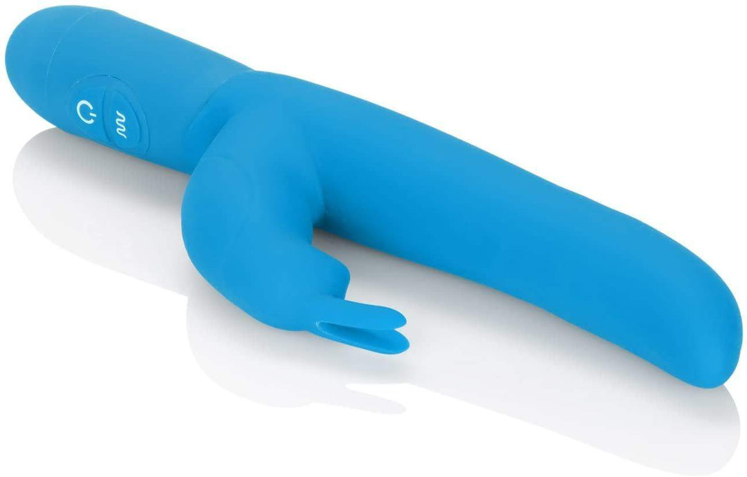 Posh 10-Function Silicone Bounding Bunny - Blue - The Dildo Hub