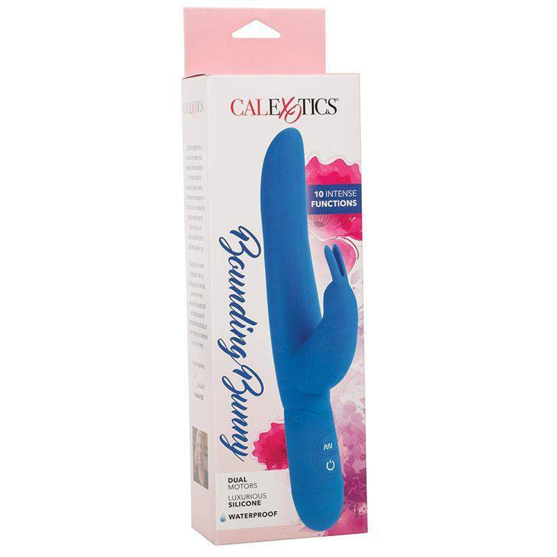 Posh 10-Function Silicone Bounding Bunny - Blue - The Dildo Hub