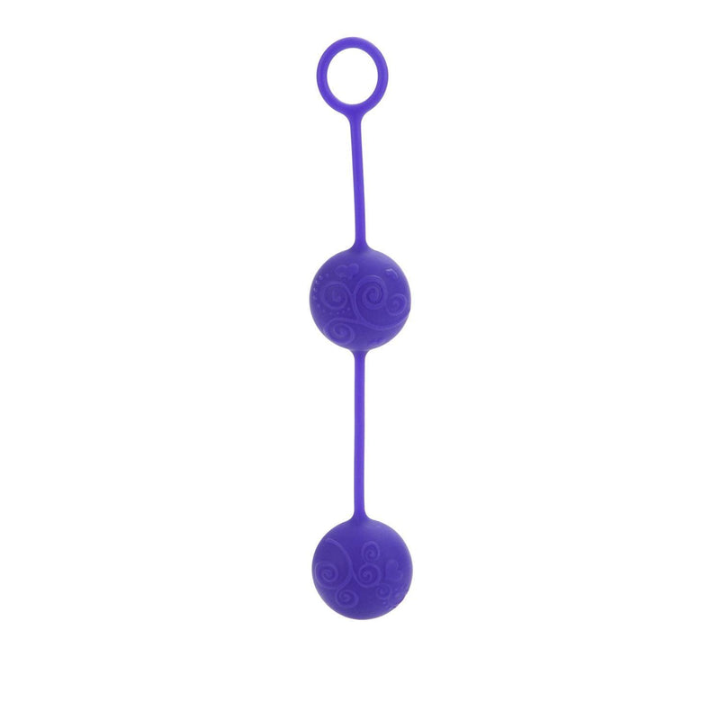 Posh Silicone "O" Kegel Balls - Purple | CalExotics - The Dildo Hub