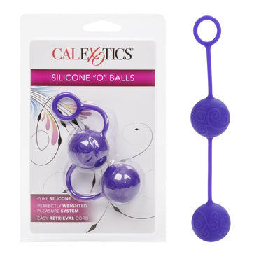 Posh Silicone "O" Kegel Balls - Purple | CalExotics - The Dildo Hub