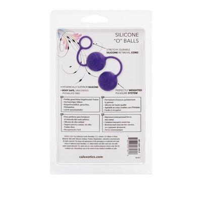 Posh Silicone "O" Kegel Balls - Purple | CalExotics - The Dildo Hub