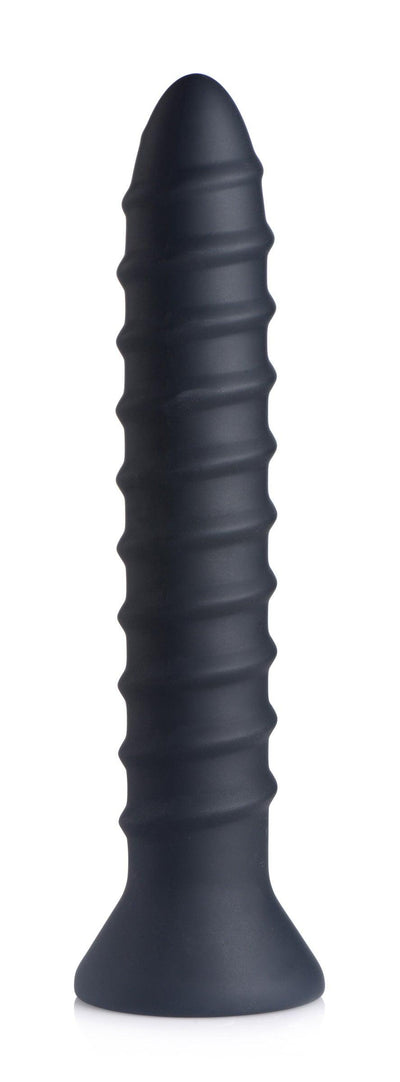 Power Screw 10X Spiral Silicone Vibrator - The Dildo Hub