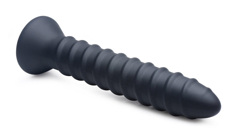 Power Screw 10X Spiral Silicone Vibrator - The Dildo Hub