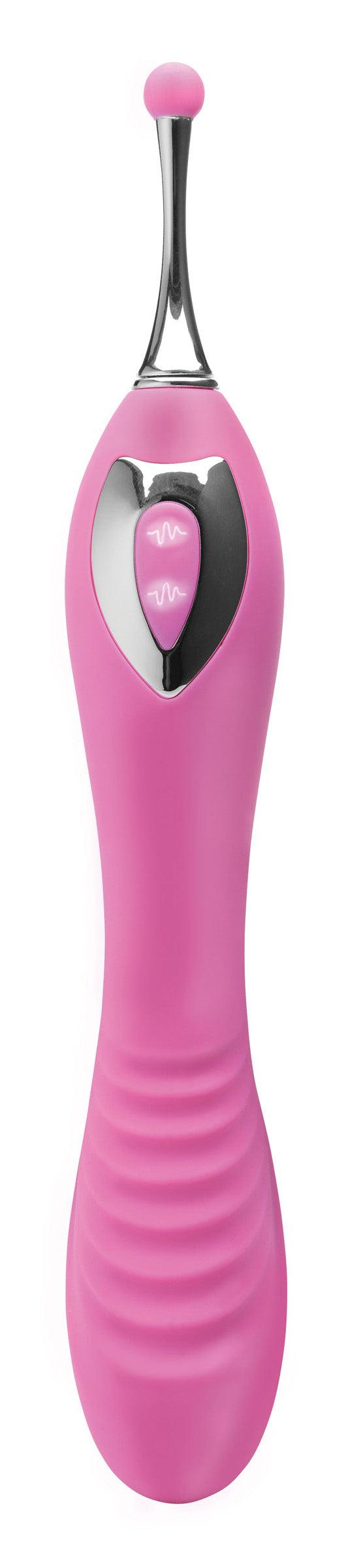 Power Zinger Dual-Ended Silicone Vibrator - The Dildo Hub