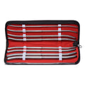 Pratt Set of 8 Urethral Sounds 13-to-43 French