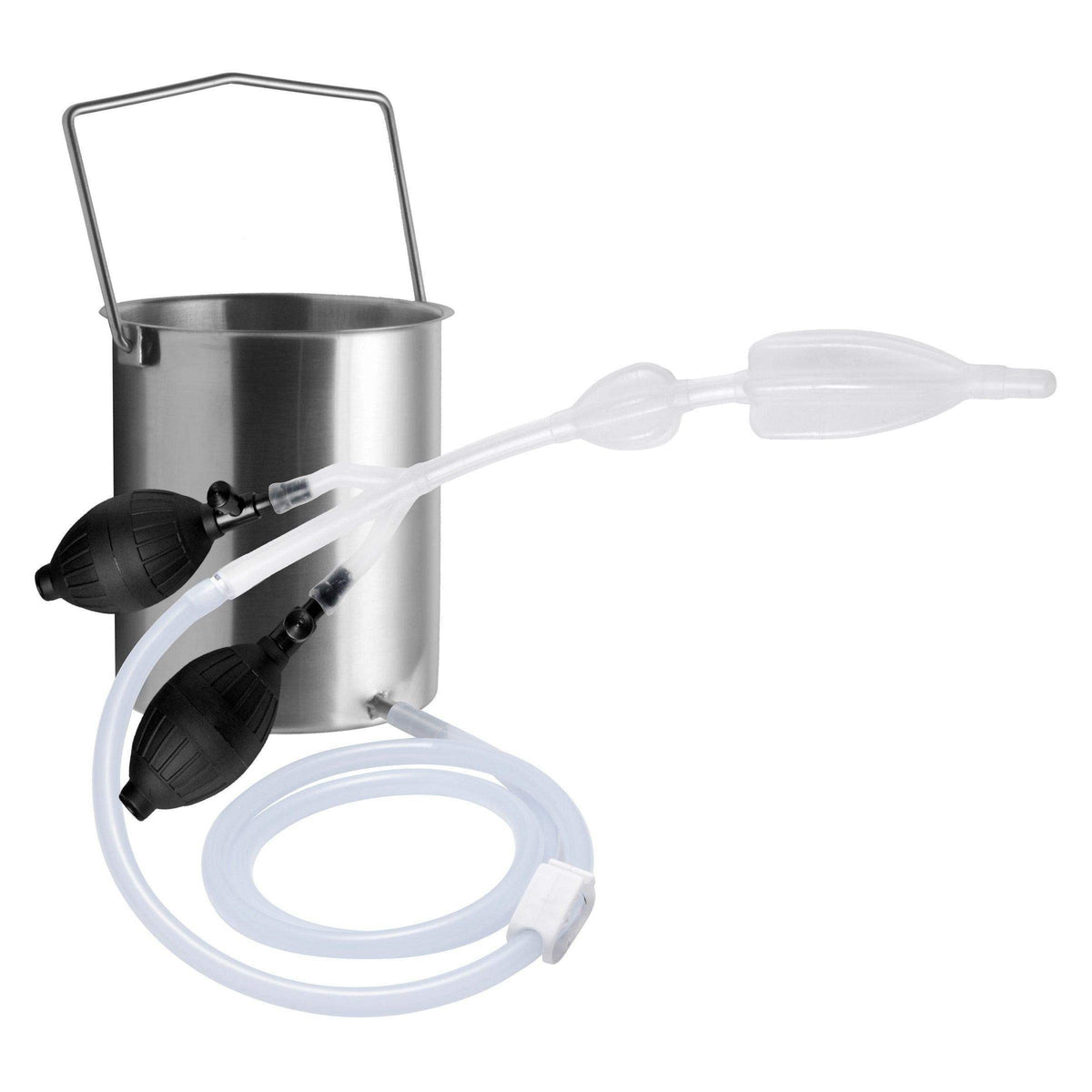 Premium Cleansing Kit with Enema Bucket and Balloon Nozzle - The Dildo Hub