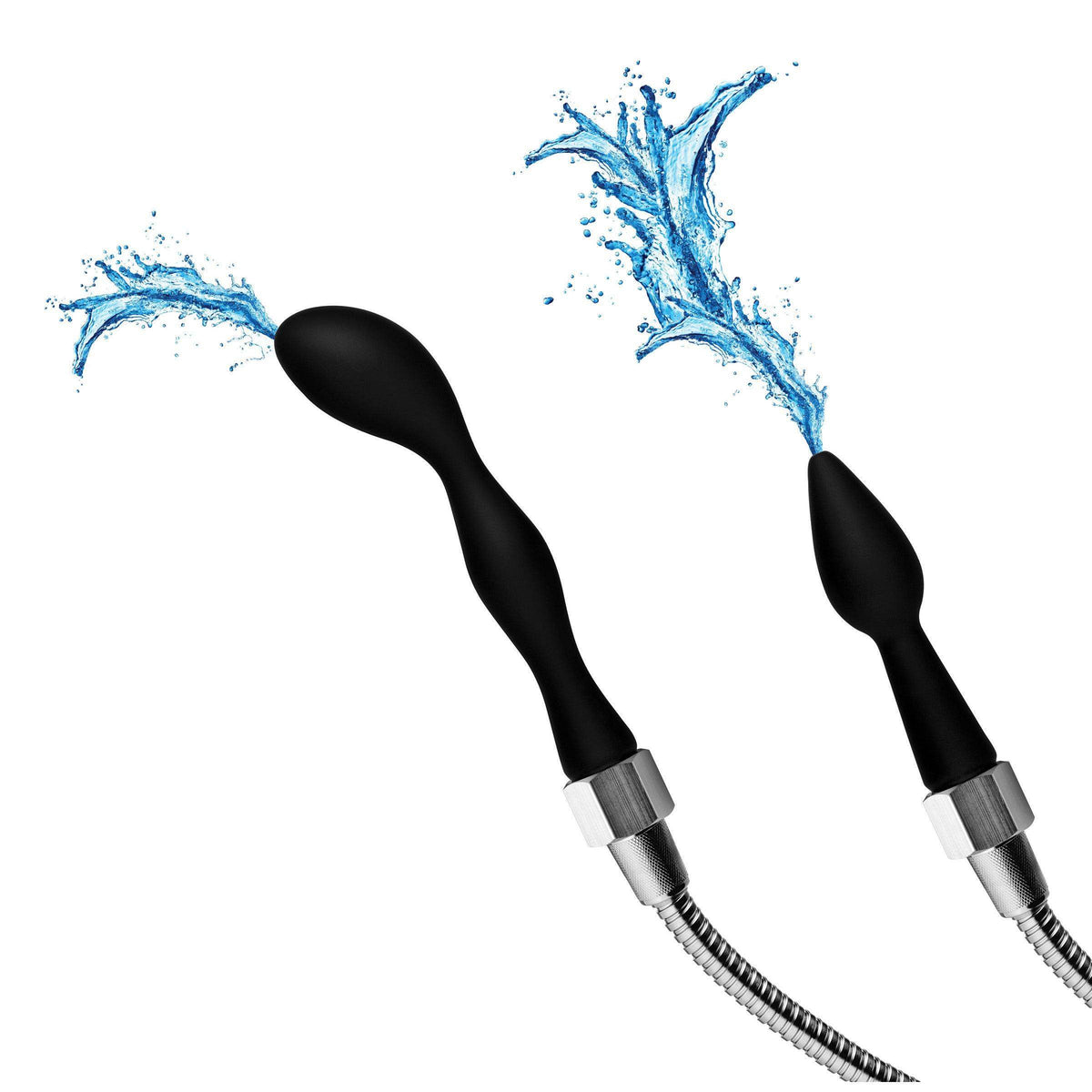 Premium Shower Enema Set with Silicone Tips - The Dildo Hub