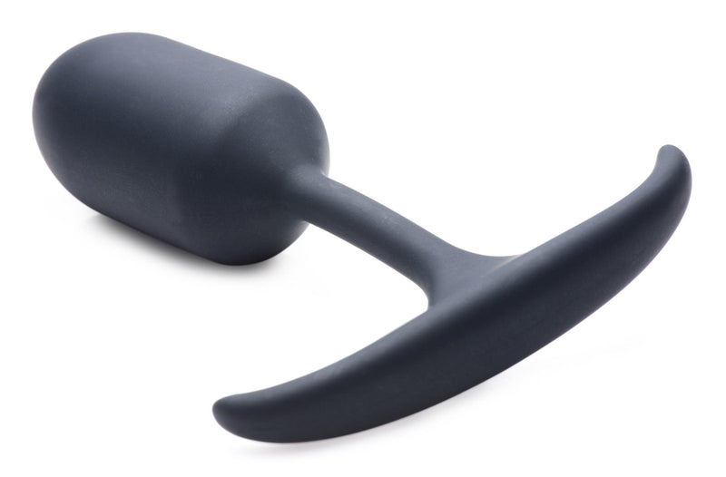 Premium Silicone Weighted Anal Plug - Medium - The Dildo Hub