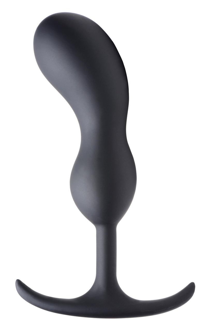 Premium Silicone Weighted Prostate Plug - Large - The Dildo Hub