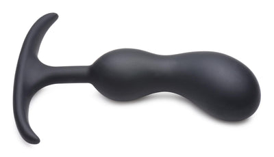 Premium Silicone Weighted Prostate Plug - Medium - The Dildo Hub