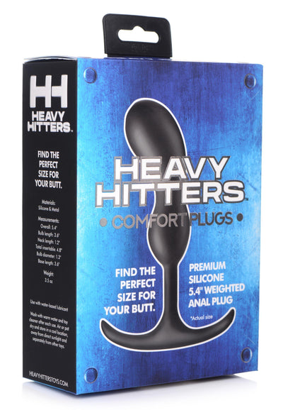 Premium Silicone Weighted Prostate Plug - Small - The Dildo Hub