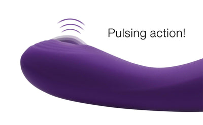 Pulsing G-spot Pinpoint Silicone Vibrator with Attachments - The Dildo Hub