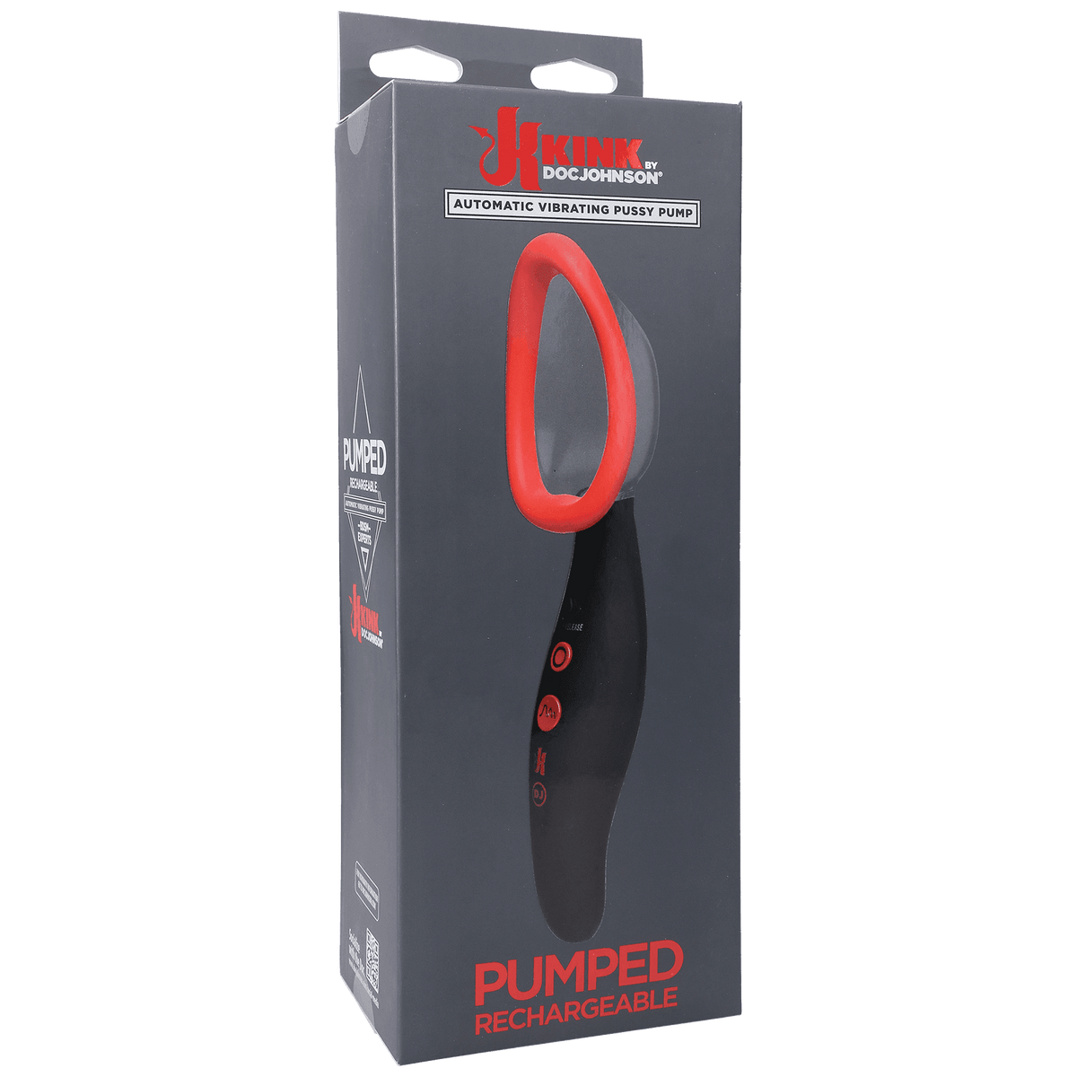 Pumped - Rechargeable Vibrating Suckling Pussy Pump | Doc Johnson - The Dildo Hub
