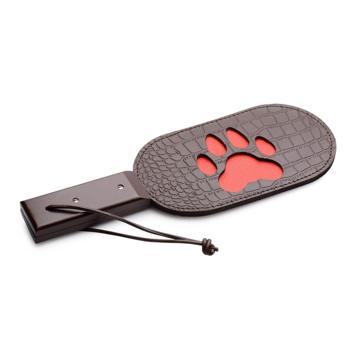 Puppy Paw Leather Spanking Paddle | Bondage Accessories - The Dildo Hub