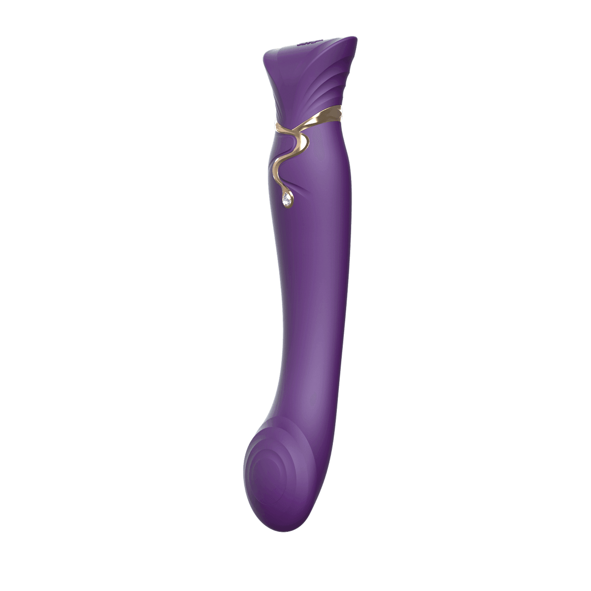 Queen Set G-spot PulseWave Vibrator with Suction Sleeve Twilight Purple - The Dildo Hub