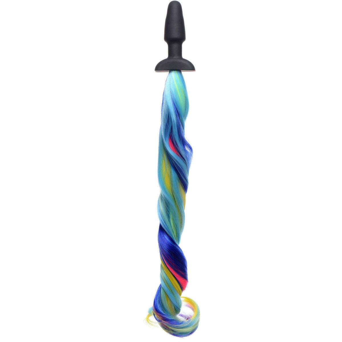 Rainbow Pony Tail Anal Plug - The Dildo Hub