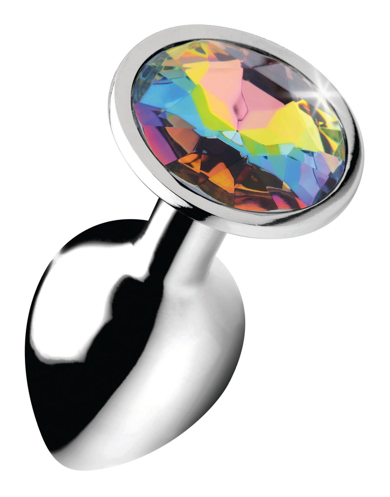 Rainbow Prism Gem Anal Plug - Small - The Dildo Hub