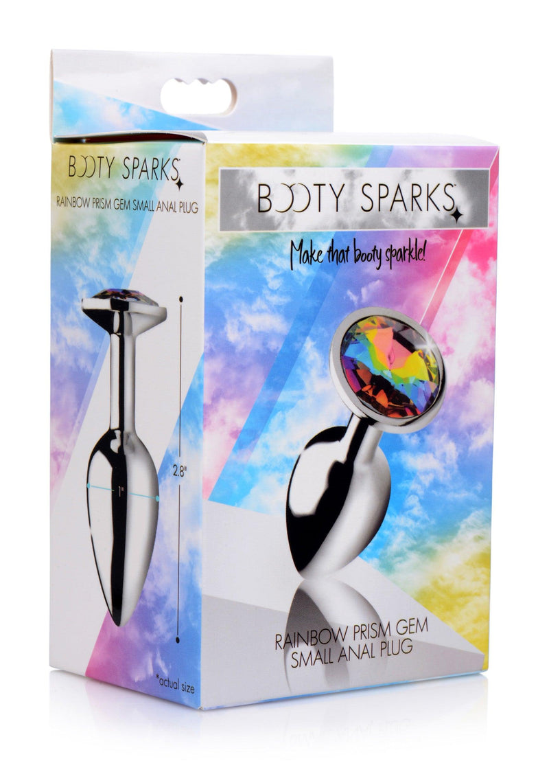 Rainbow Prism Gem Anal Plug - Small - The Dildo Hub