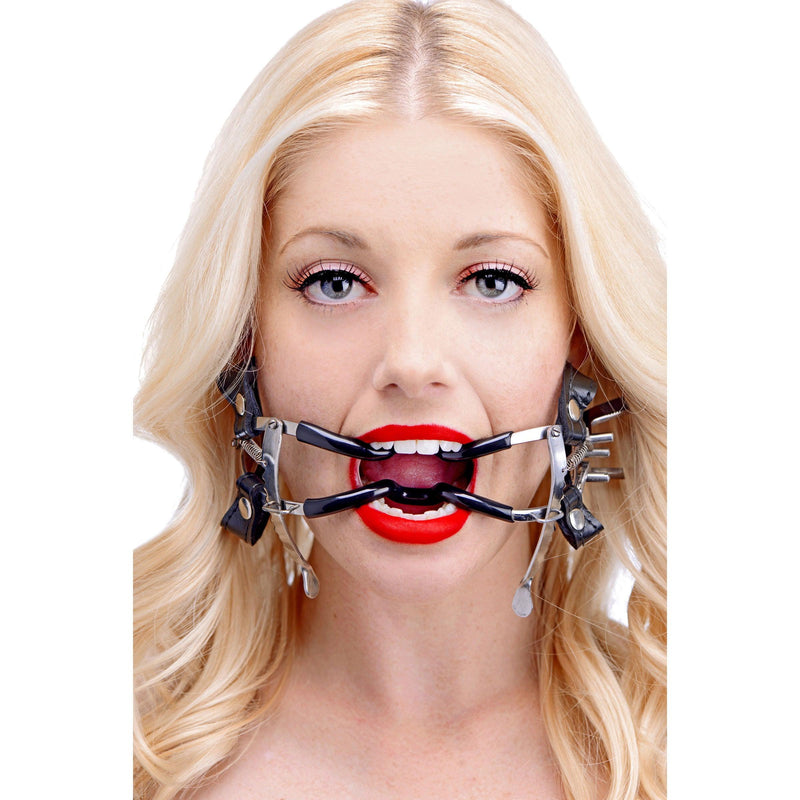 Ratchet Style Jennings Mouth Gag with Strap - The Dildo Hub