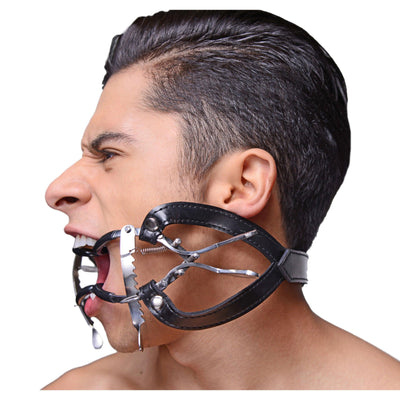 Ratchet Style Jennings Mouth Gag with Strap - The Dildo Hub