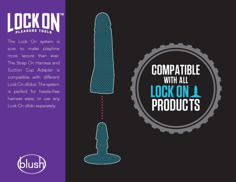 Realistic Dildos with Lock On Karbonite-Vanilla - The Dildo Hub