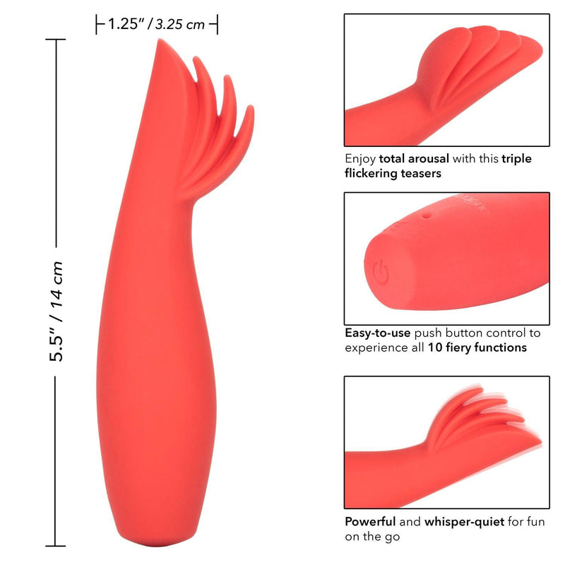 Red Hot Blaze Vibrator | Calexotics - The Dildo Hub