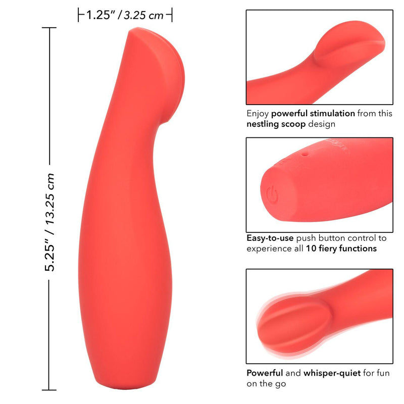 Red Hot Ignite Vibrator | Calexotics - The Dildo Hub