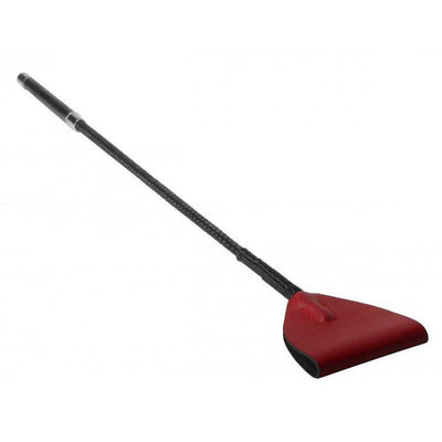 Red Leather Riding Crop - The Dildo Hub