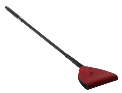 Red Leather Riding Crop - The Dildo Hub