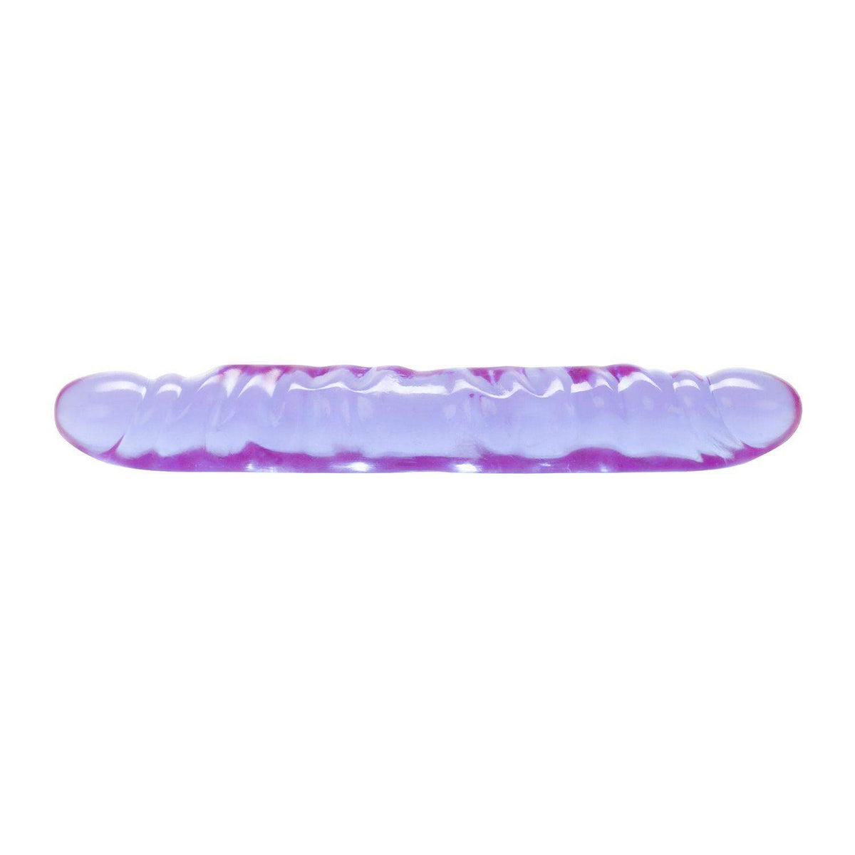 Reflective Gel Veined Double Dong-Purple 12 Inch - The Dildo Hub