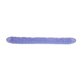 Reflective Gel Veined Double Dong-Purple 17.5 Inch