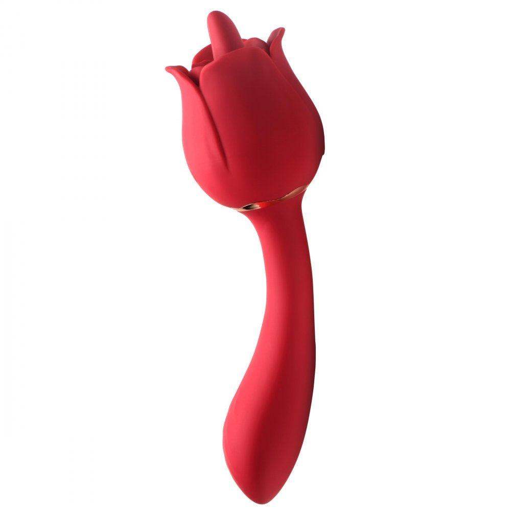 Regal Rose Licking Rose Vibrator - The Dildo Hub