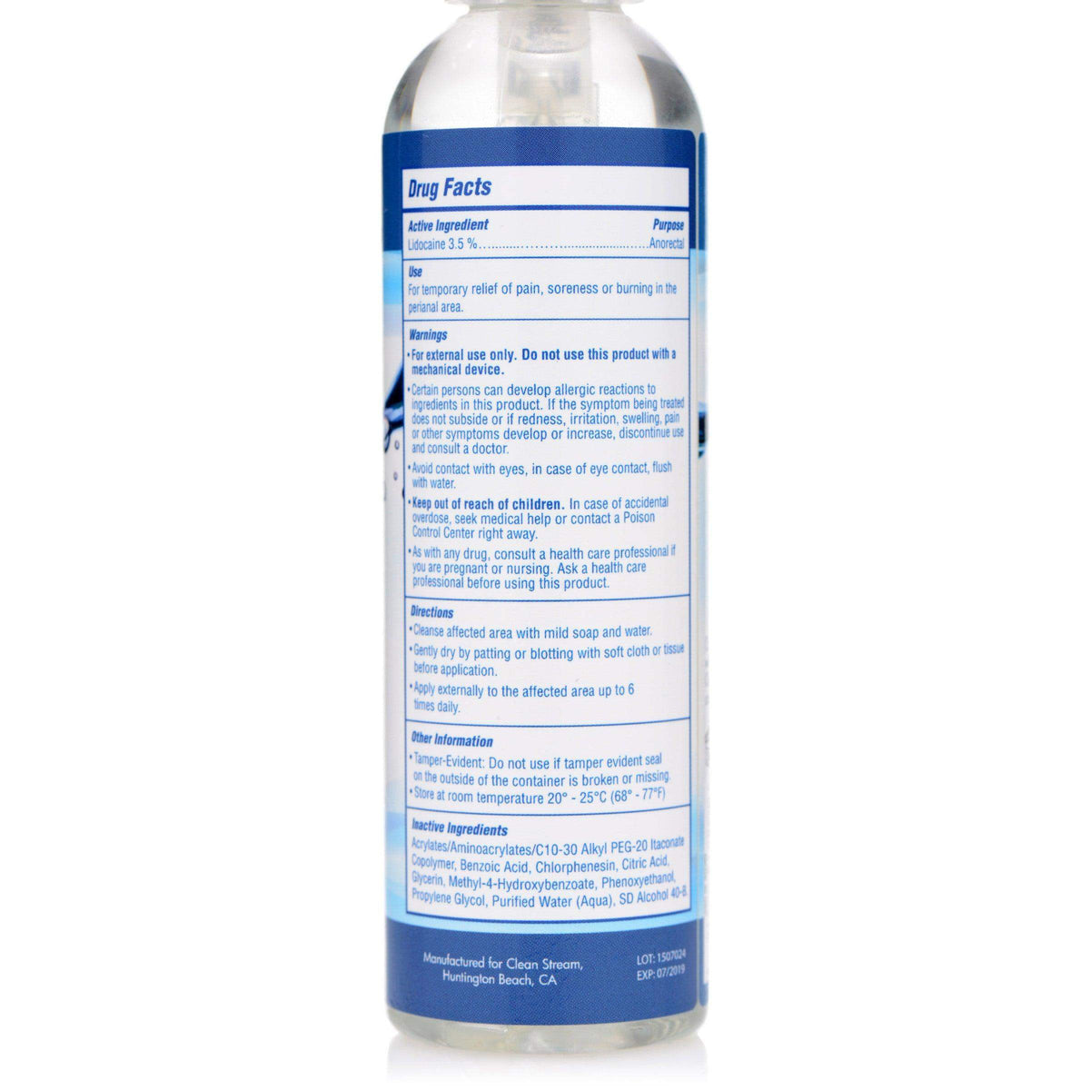 Relax Extra Strength Anal Lube - 4.4 oz - The Dildo Hub