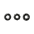 Renegade Dyno Cock Rings - Black | NS Novelties