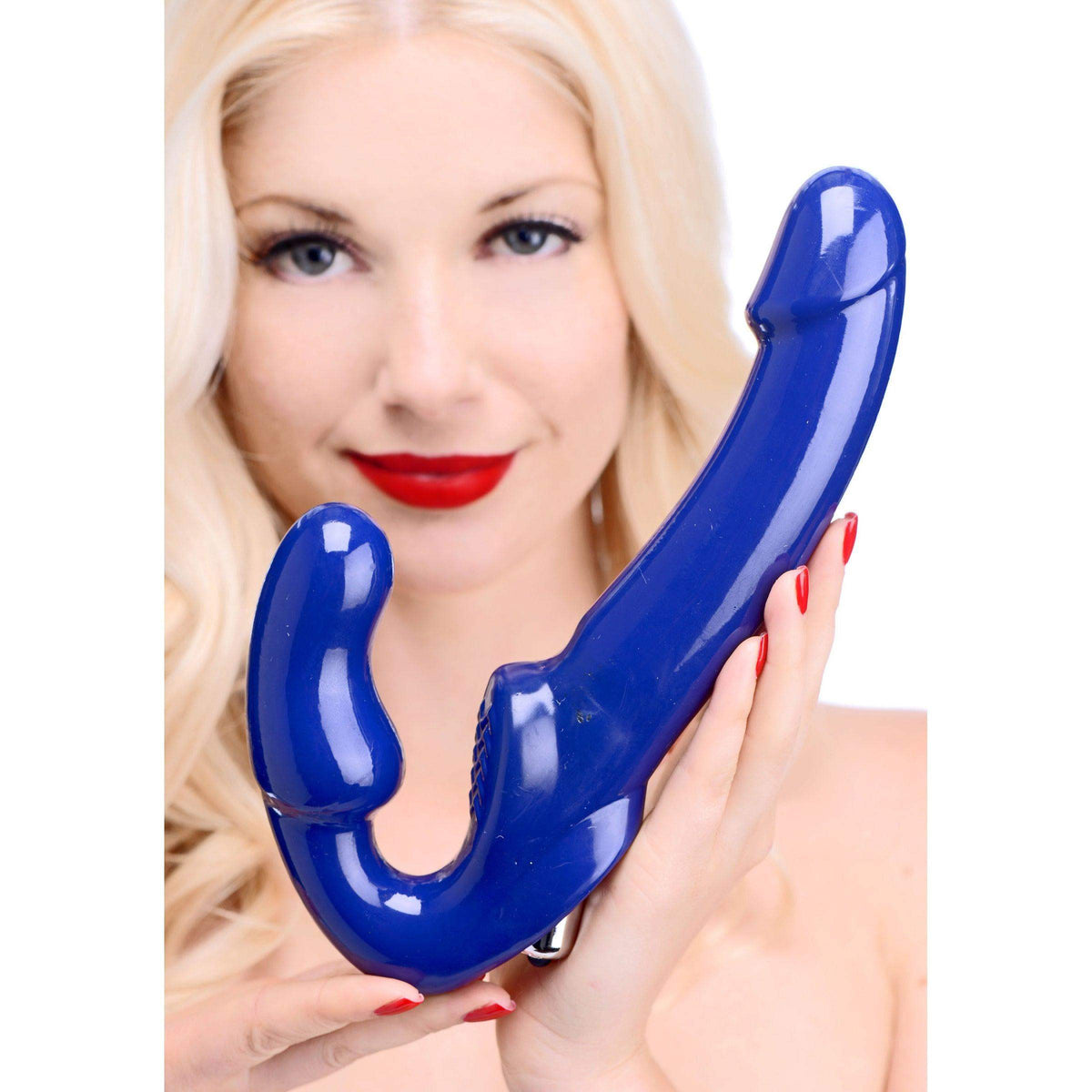 Revolver II Vibrating Strapless Strap On Dildo - The Dildo Hub