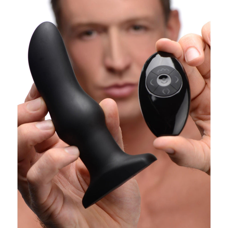 Rimmers Model M Curved Rimming Plug with Remote - The Dildo Hub