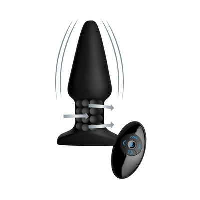 Rimmers Model R Smooth Rimming Plug with Remote - The Dildo Hub