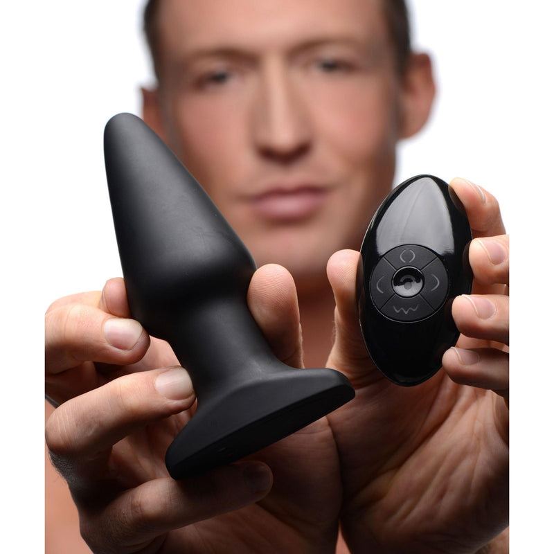 Rimmers Model R Smooth Rimming Plug with Remote - The Dildo Hub