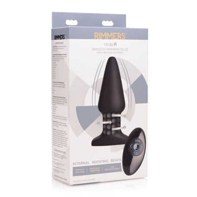 Rimmers Model R Smooth Rimming Plug with Remote - The Dildo Hub