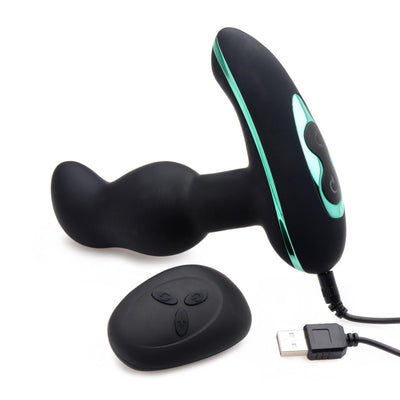 Rimsation 7x Silicone Prostate Vibe with Rotating Beads - The Dildo Hub