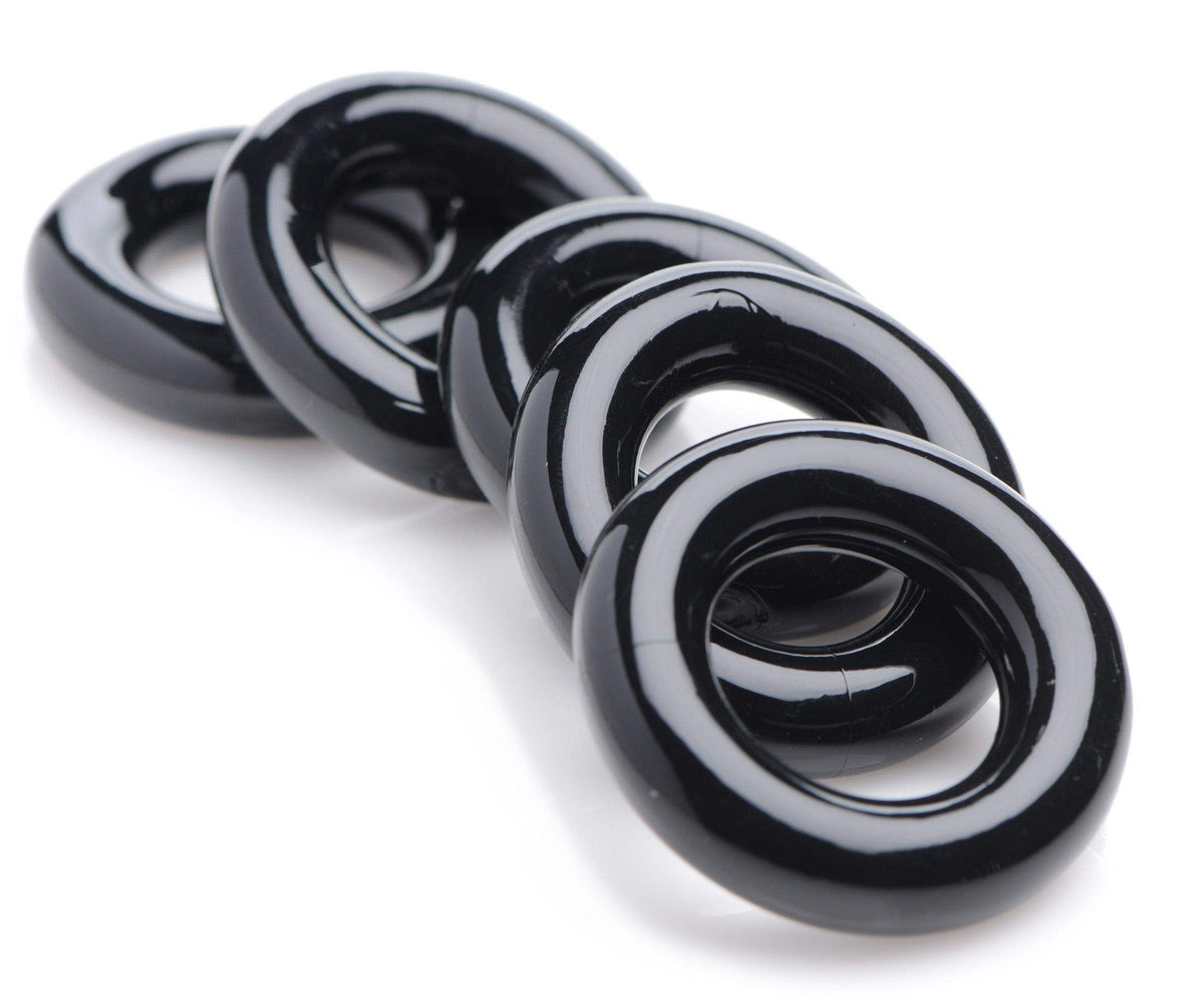 Ring Master Custom Ball Stretcher Kit - Black - The Dildo Hub