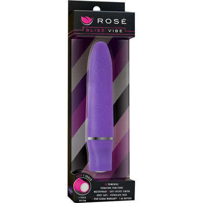 Rose - Bliss Vibe - Periwinkle - The Dildo Hub