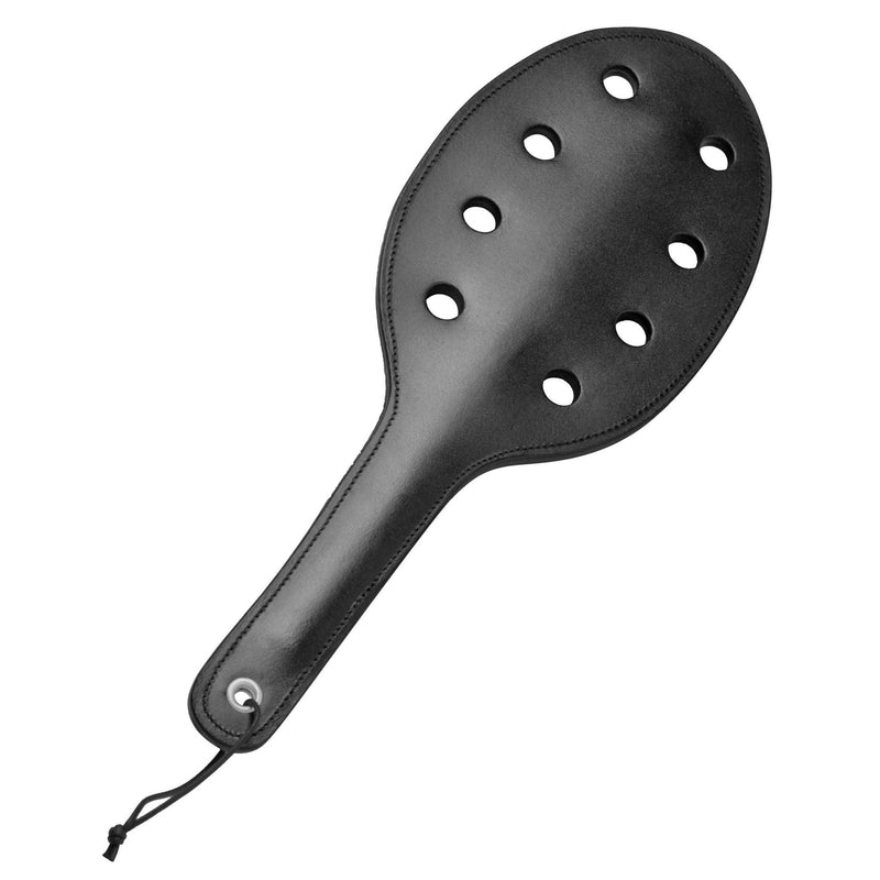 Rounded Spanking Paddle with Holes | Bondage Gear & Accessories - The Dildo Hub